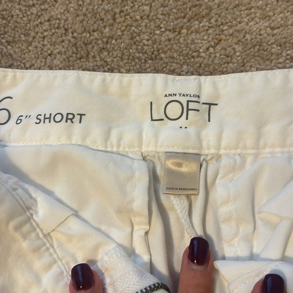 Loft white shorts - Picture 2 of 2